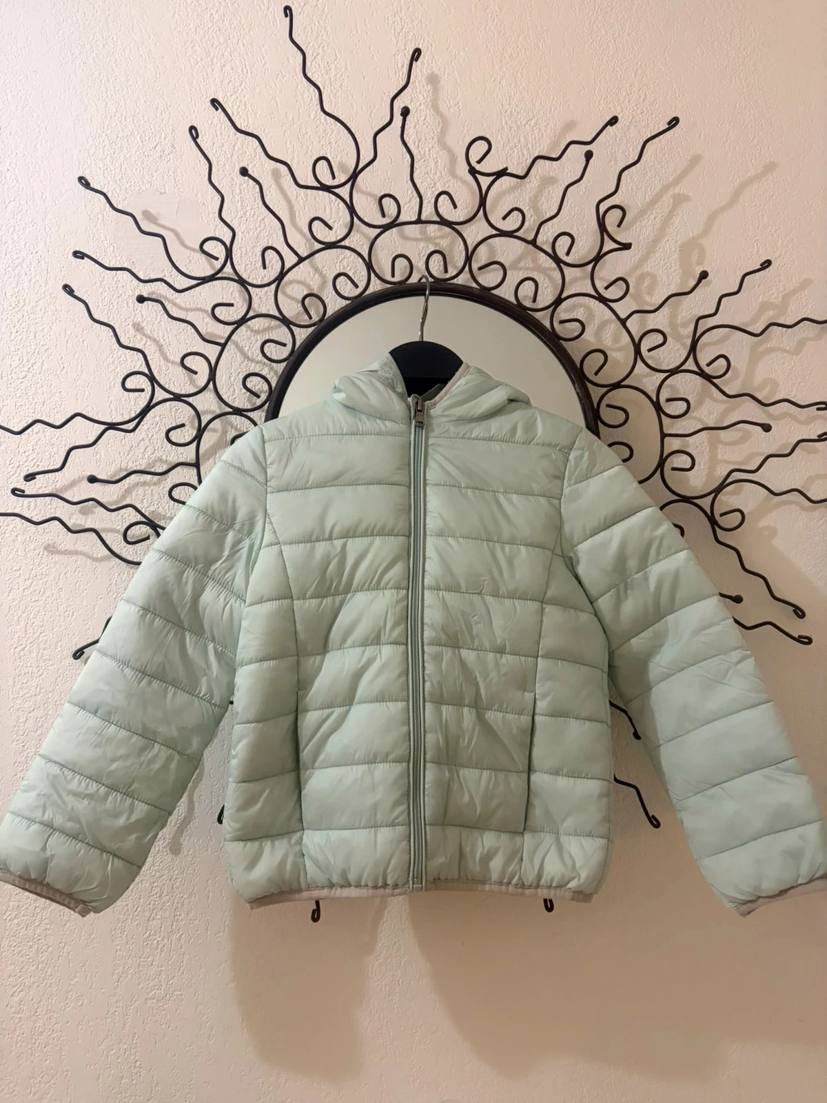 Chaqueta con capucha Kiabi para niño - Talla 8 años (126-131 cm) - Color verde agua / menta con agua – photo 2